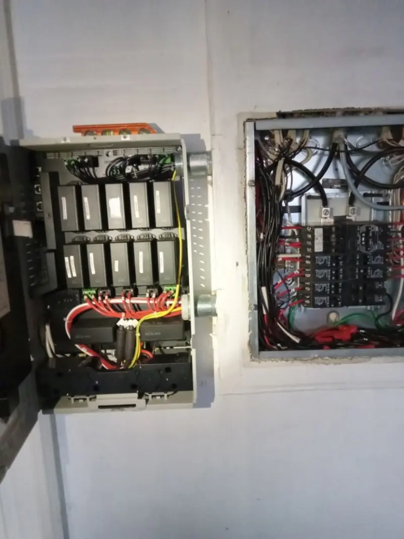 Electrical panel upgrade completed for Commercial Electrician Services in Moundsville